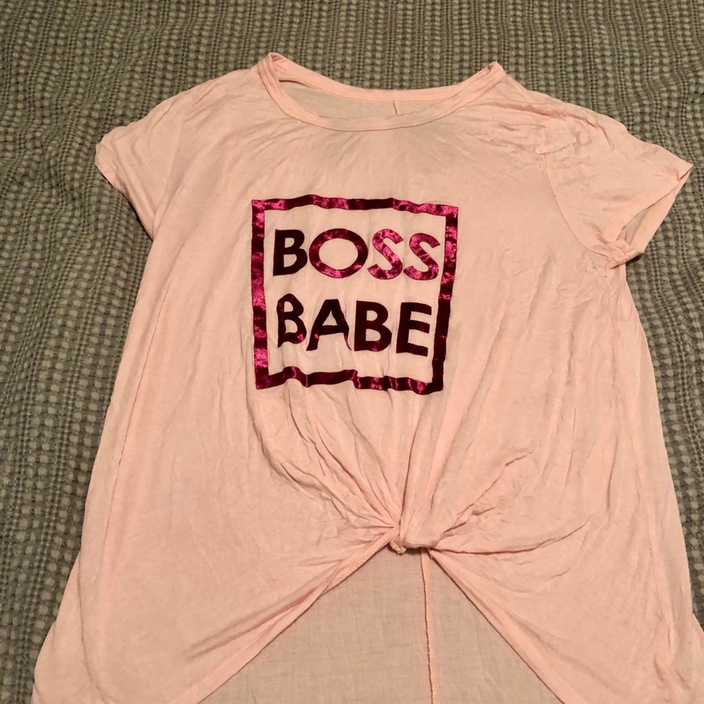 Francesca Boss Babe Shirt - Size Large